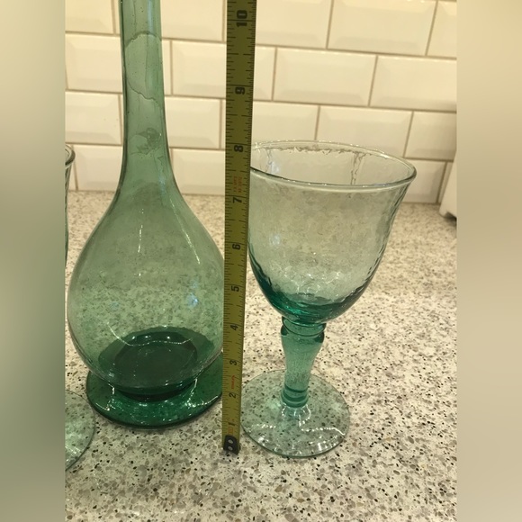 MCM wine vase with glasses - Picture 4 of 5